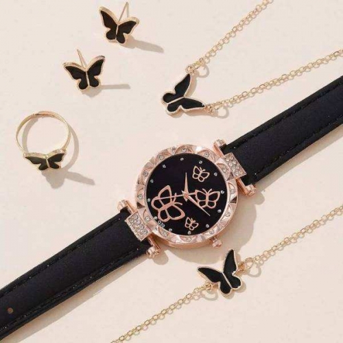 Butterfly Belt Watch Set: Your Fashion Essential